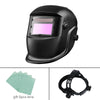 Auto Darkening Mask Welding Helmet Welders Grinding Solar Power + 5 Spare Lenses