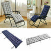 Replacement Soft Cotton Seat Pad Cushion Pad Garden Sun Lounger Recliner Chair