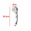 3 Mode Universal High Turbo Pressure Chrome Shower Head Saving Water Bathroom UK
