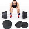 1" Weight Plates for Dumbbells & Weights Lifting Bars Gym Barbell 5kg and 10kg
