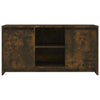 Vintage TV Stand Rustic Small Sideboard Doors Storage Cabinet Media Shelf Unit
