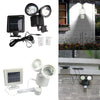 22 LED Head Solar Spot Motion Sensor Outdoor Security Detector Floodlight Lamp