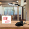 Flexible USB Clamp Clip On LED Light Craft/Reading Table Desk Bedside Lamp New
