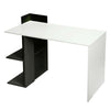 Computer Desk PC Laptop Table Study Home Office Workstation Corner With 2 Shelve