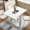 Modern Narrow Kitchen Breakfast Wooden Dining Table Folding Desk Drop Leaf Table