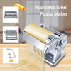 Stainless Steel Pasta Roller Maker Lasagne Spaghetti Tagliatelle Machine Kitchen