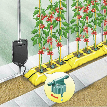 Automatic Holiday Plant Watering System Gravity Fed Irrigation Water Drip Kit