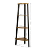 4 Tier Corner Shelf Ladder Shelving Unit Bookshelf Storage Rack Display Bookcase