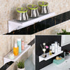 Kitchen Bathroom Shower Shelf Storage Suction Basket Caddy Rack Tidy Bath Tray