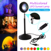 RGB 16Color w/Remote Rainbow Sunset Projection Lamp Bedroom Led Night Xmas Light