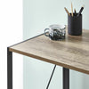 Folding Computer Desk Wooden Foldable Study Table Laptop Home Office PC