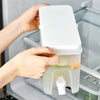 Water Drink Bucket Beverage Dispenser With Lid Faucet Refrigerator Party 3.5L