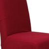 Dining Chair Covers Washable Knit Stretch Removable Chair Slipcovers High Back