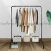 Clothes Garment Rail Rack Hanging Display Stand Shoes Storage Shelves Heavy Duty