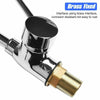 Kitchen Taps 360° Swivel Pull Out Spray Head Basin Mixer Sink Tap Chrome Faucet