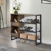 Hallway Shoe Shelf Rack Industrial Storage Cupboard Shelving Unit Shoe Stand