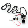 Motorbike 12v USB Socket Adapter Chargers Docks Power Waterproof Security New