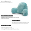 Soft Reading Pillow Back Rest Lumbar Support Arm Seat Cushion Lounger Rela