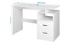 Computer Desk 2 Drawers Writing Table Home Office Workstation Study Desk
