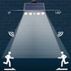 1/2 Solar Powered PIR Motion Sensor&Wall Lights Outdoor Garden Security Lamp UK