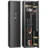 VEVOR 5 Rifles Gun Cabinet Digital Password Lock Storage Gun Safe Box Security