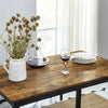 Dining Table Set & 2 Benches Outdoor Wooden Beer Table Chair Trestle Garden Pool