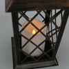 Waterproof LED Solar Lantern Light Powered Hanging Outdoor Garden Candle Lamp