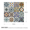 Flexiplus Mediterranean Tile Pattern Window Film Sticker Wallpaper Adhesive