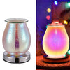 3D Electric LED Touch Aroma Lamp Wax Melt Warmer Oil Burner Melter For Home Gift