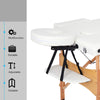 Mondeer 2/3 Folding Portable Lightweight Massage Table Salon Beauty Tattoo Couch