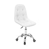 Cushioned Computer Desk Office Chair Quilted Dressing Swivel Small Adjustable UK