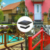 LED Solar Powered Deck Post Light Garden Cap Landscape Outdoor Fence Lights Lamp