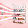 4/6/8/10 Tier Stackable Shoe Storage Rack Stand Shelf Organiser Holder Over Door