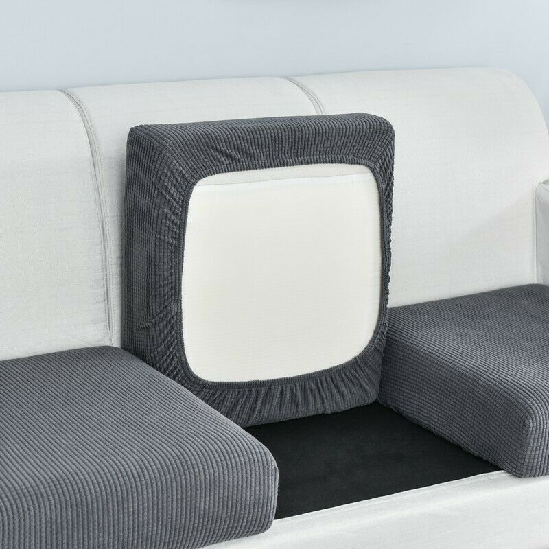 1-3 Seats Sofa Seat Cushion Covers Stretch Cushion Slipcovers Couch Protectors