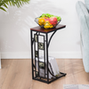 Modern C Shape Side Table Beside Tea End Tray Iron Side Table Coffee Table
