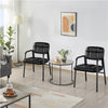 Reception Chairs 2pcs Upholstered Office Meeting Chairs Executive Guest Chairs