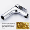 Chrome Finish Brass Single Hole Wash Basin Faucet Bathroom Vanity Sink Mixer Tap