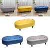 Velvet Upholstered Bench Bedroom Hallway Waiting Room Stool Window Seat Pouffe