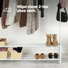 Heavy Duty Clothes Rail Rack Garment Hanging Display Stand Shoes Storage Shelves