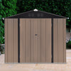 Garden Shed Metal Pent/Apex Roof 5 x 3, 6 x 4, 8 x 6 Outdoor Tool Storage House