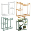 Wooden Plant Stand Dispaly Shelf Holder Flower Pot Garden Patio Rack Home 4 Tier
