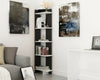 Decorotika Alice 5-Shelf Modern Corner Unit Bookcase Bookshelf Shelving Unit
