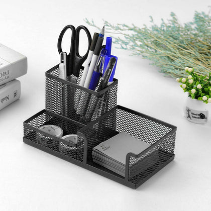 Pen Holder Desk Tidy Pencils Organiser Container Stationery Office School
