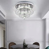 Crystal Chandelier LED Ceiling Light Living Room Bedroom Pendant Lamp Fittings