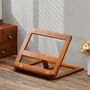 Vintage Wood Foldable Book Stand Portable Copybook Recipe Bookrest Tablet Holder