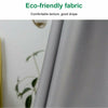 1 Pair (2 Panels) Blackout Curtains Window Curtain Polyester Eyelet Ring Bedroom
