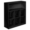 Tall Wide Wooden 7 Cube Bookcase Shelving Display Storage Unit Cabinet Shelves