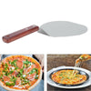 Pizza Peel Shovel Stainless Steel Paddle Pancake Oven Baking Tool Wood Handle
