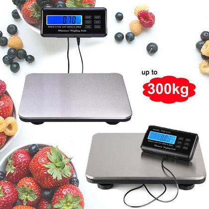 Electronic Digital Kitchen Scales 300KG Pocket LCD Weighing Food Jewellery UK