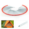 50 X Metal Tent Pegs Hard Ground Standing Camping Awning Pegs Heavy Duty Top UK
